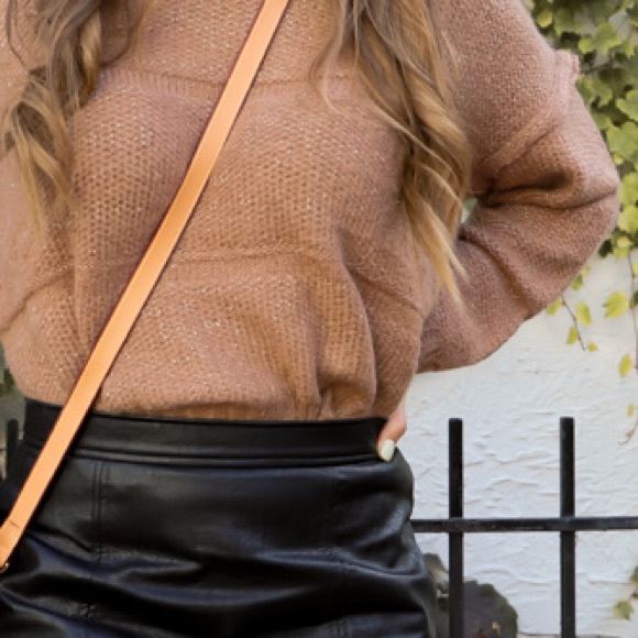 NWT Vegan leather mini skirt - Picture 8 of 15